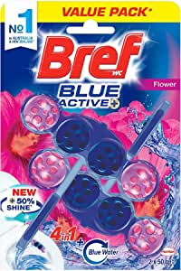 Bref Blue Active+ Toilet Block Cleaner