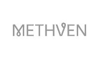 METHVEN company logo in gray text with outlined lettering style
